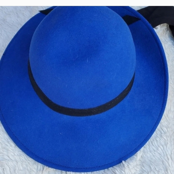 Vintage Blue Ear cover Wool  Doeskin hat - Picture 3 of 8